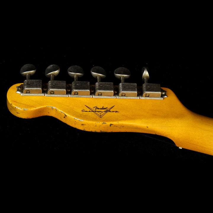 Fender Custom Shop 1952 Roasted Ash Telecaster Heavy Relic Electric Guitar Butterscotch Blonde