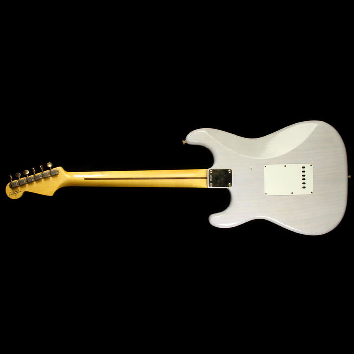 Fender Custom Shop 1957 Roasted Ash Stratocaster Journeyman Relic Electric Guitar White Blonde