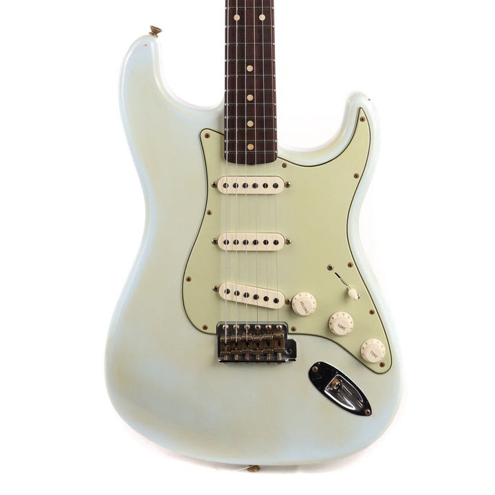 Fender Custom Shop NoNeck 1960 Stratocaster Journeyman Relic Music Zoo Exclusive Faded Sonic Blue