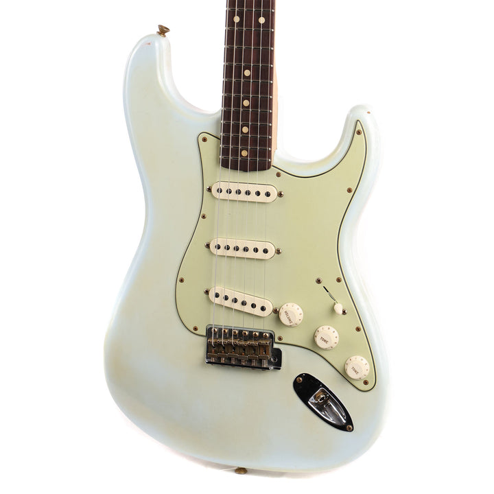 Fender Custom Shop NoNeck 1960 Stratocaster Journeyman Relic Music Zoo Exclusive Faded Sonic Blue