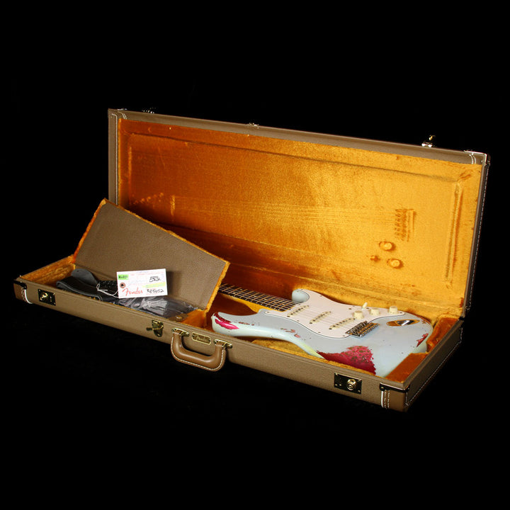 Fender Custom Shop �60s Stratocaster Heavy Relic Electric Guitar Sonic Blue over Paisley