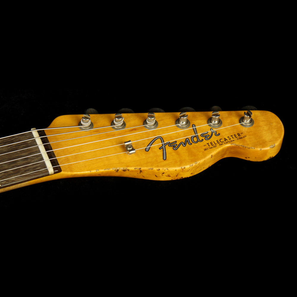 Fender Custom Shop '60s Telecaster Heavy Relic Electric Guitar Olympic White over Paisley — 4