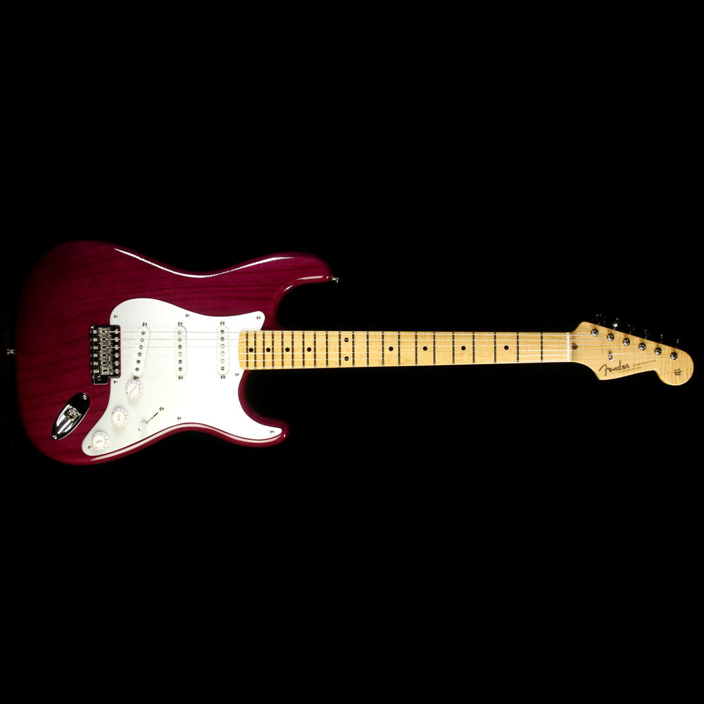 Fender Custom Shop Masterbuilt Yuriy Shishkov 1956 Stratocaster NOS Electric Guitar Purple Transparent — 2