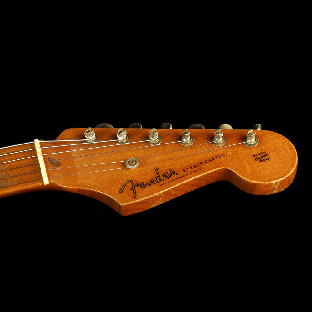 Fender Custom Shop John Cruz 1957 Roasted Ash Ultimate Relic Stratocaster Electric Guitar Faded 2-Tone Sunburst — 4