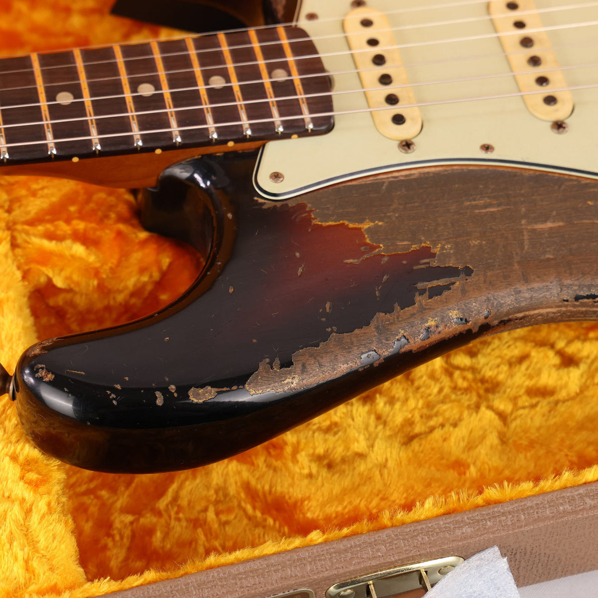 Fender Custom Shop 1959 Ultimate Relic Stratocaster Masterbuilt Jason Smith Faded 3-Tone Sunburst — 9