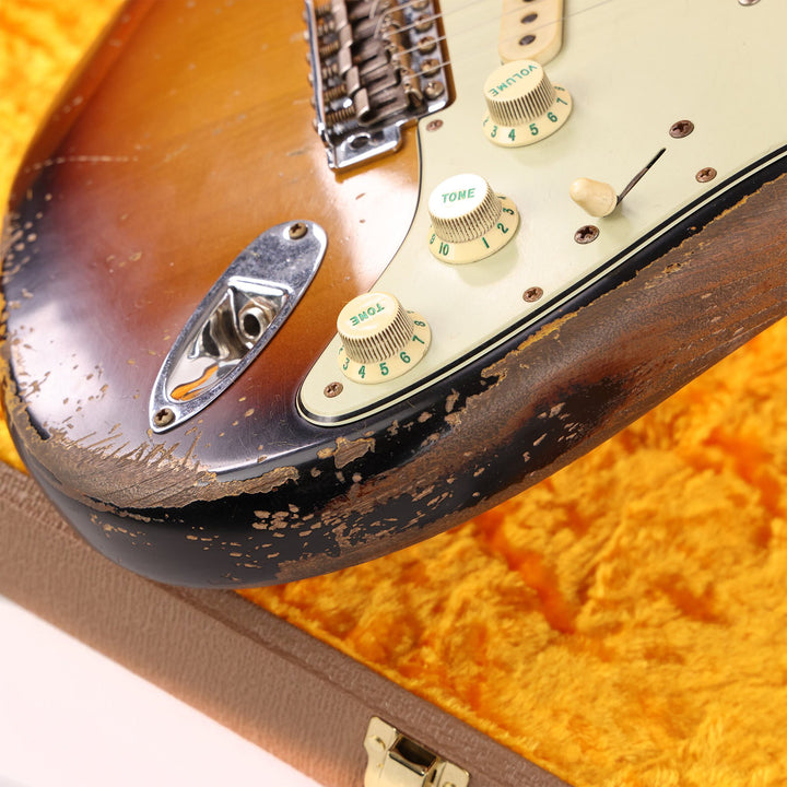 Fender Custom Shop 1959 Ultimate Relic Stratocaster Masterbuilt Jason Smith Faded 3-Tone Sunburst