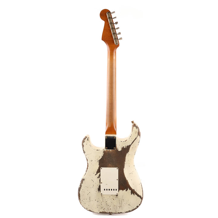 Fender Custom Shop 1960 Stratocaster Ultimate Relic Masterbuilt Jason Smith Aged Olympic White