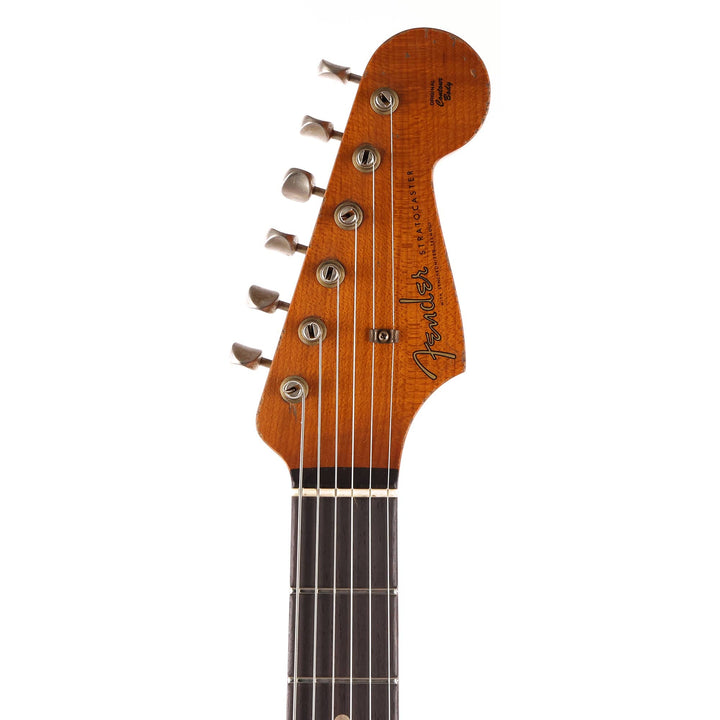 Fender Custom Shop 1960 Stratocaster Ultimate Relic Masterbuilt Jason Smith Aged Olympic White