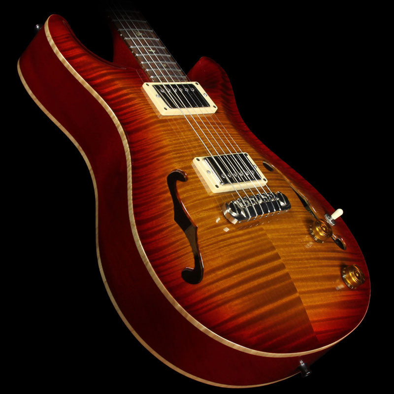 Used 1998 Paul Reed Smith McCarty Archtop II Ten Top Electric Guitar Dark Cherry Sunburst — 1