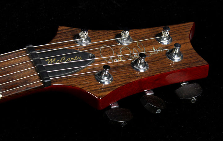 Used 1998 Paul Reed Smith McCarty Archtop II Ten Top Electric Guitar Dark Cherry Sunburst