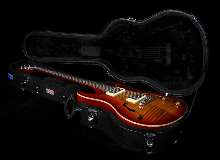 Used 1998 Paul Reed Smith McCarty Archtop II Ten Top Electric Guitar Dark Cherry Sunburst