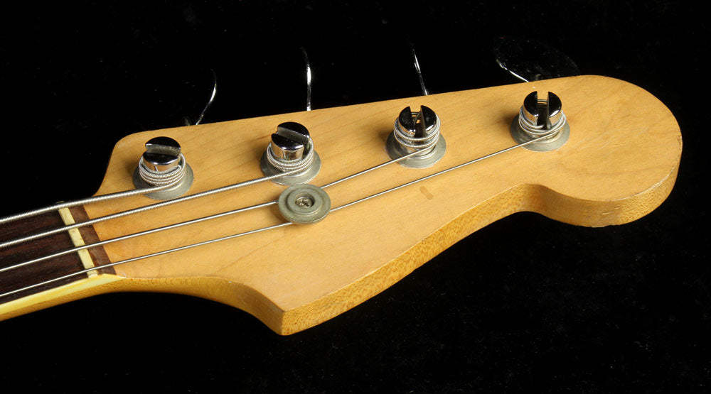 Used 1966 Fender Jazz Bass Electric Bass Refinished Pearl White — 4