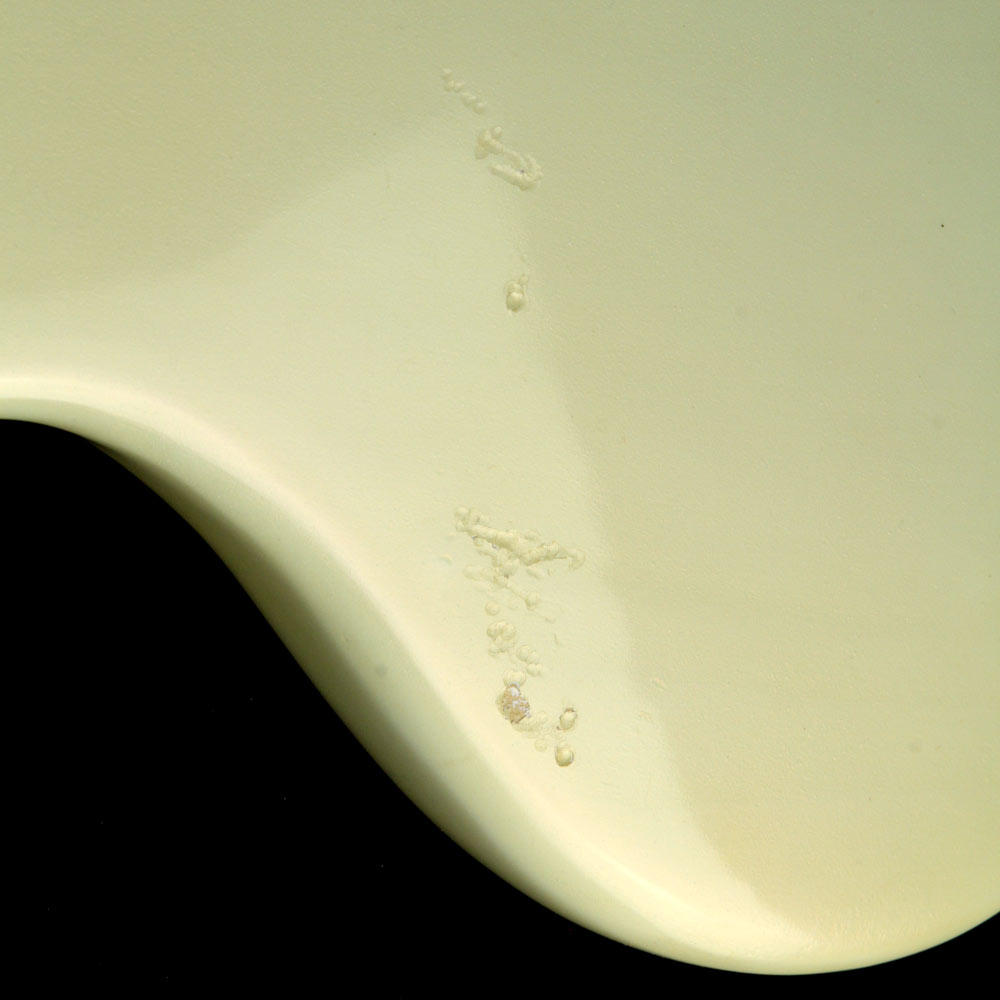 Used 1966 Fender Jazz Bass Electric Bass Refinished Pearl White — 6