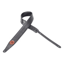 Levy's MG217 Garment Leather Bass Guitar Strap Black