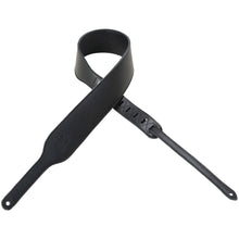 Levy's PM70GG Garment Leather Guitar Strap Black