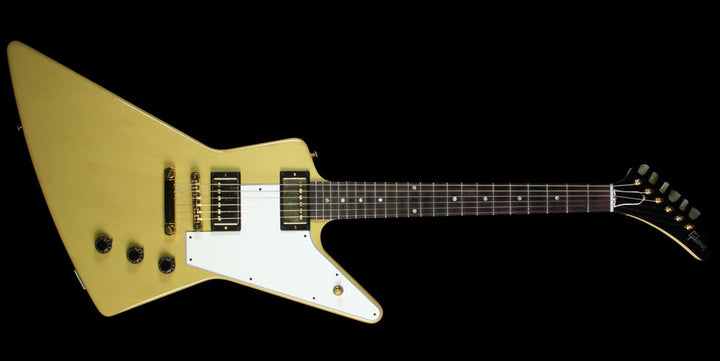 Used 2014 Gibson Custom Shop '58 Mahogany Explorer Electric Guitar TV Yellow