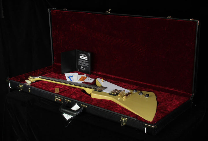 Used 2014 Gibson Custom Shop '58 Mahogany Explorer Electric Guitar TV Yellow
