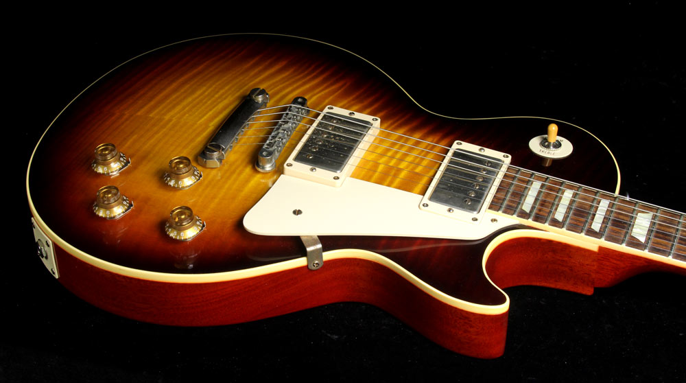 Used 2013 Gibson Custom Shop 1959 Les Paul Reissue Electric Guitar Tobacco Sunburst — 6