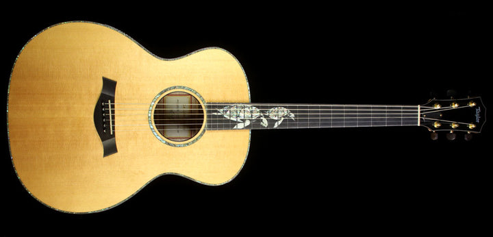 Used 2000 Taylor Limited Edition Gallery Series Sea Turtles Grand Auditorium Acoustic Guitar Natural