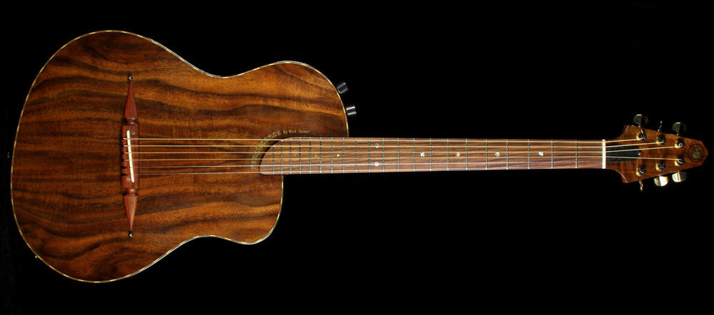 Used Rick Turner Renaissance Baritone Acoustic Guitar Walnut — 2