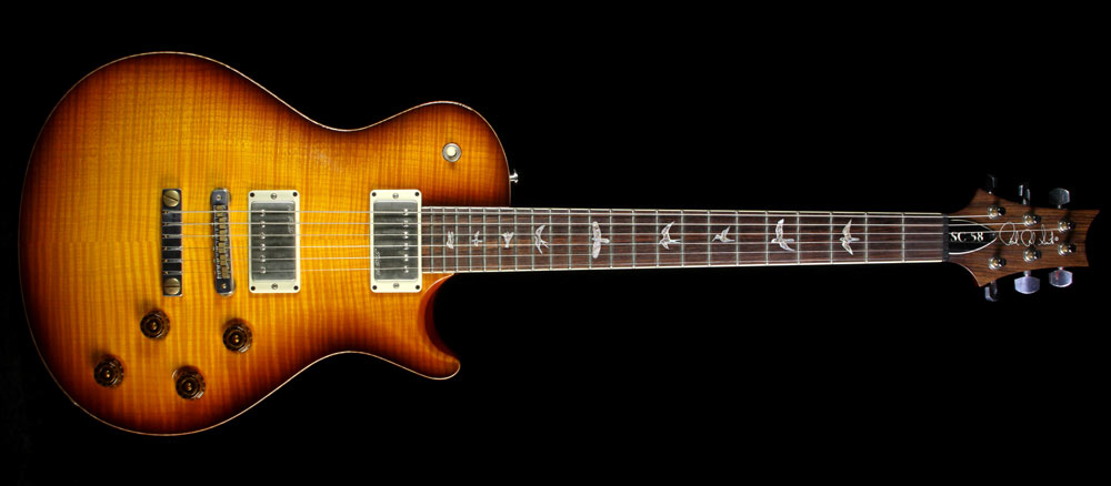 Used 2011 Paul Reed Smith SC-58 Electric Guitar Tobacco Sunburst — 2