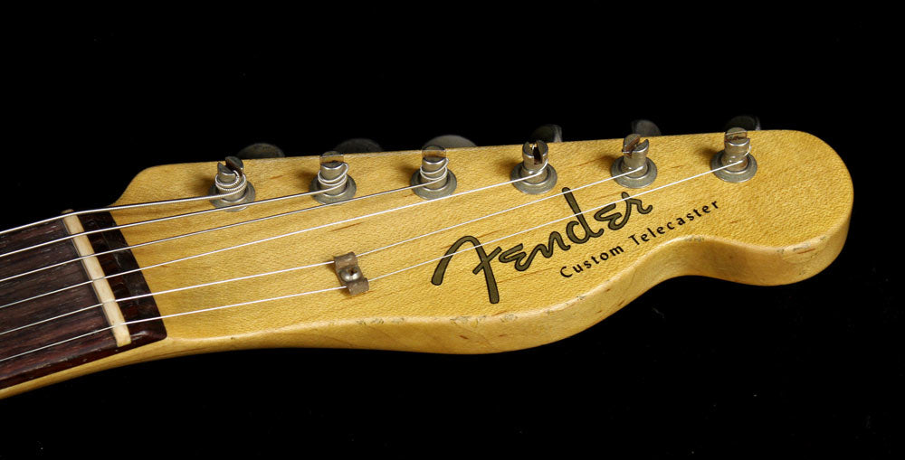 Fender Custom Shop '62 Telecaster Custom Relic Electric Guitar Faded 3-Tone Sunburst — 4