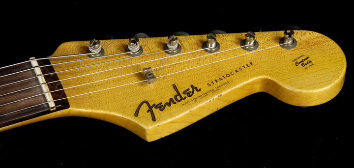 Fender Custom Shop '61 Stratocaster Relic Electric Guitar Olympic White