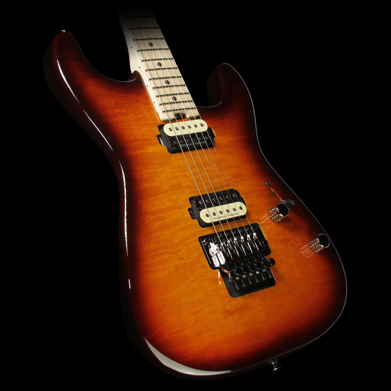 Used Charvel Pro Mod Series San Dimas 2H FR Electric Guitar Tobacco Bu