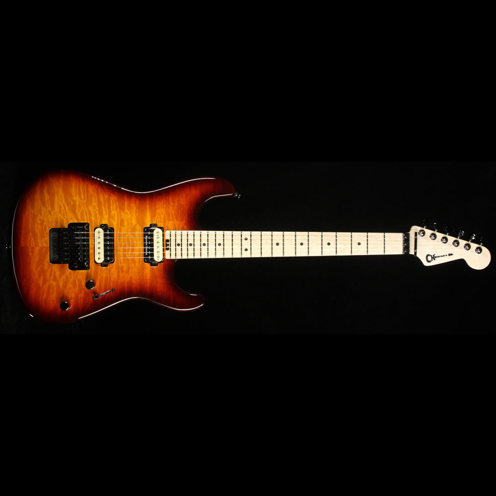 Used Charvel Pro Mod Series San Dimas 2H FR Electric Guitar Tobacco Bu