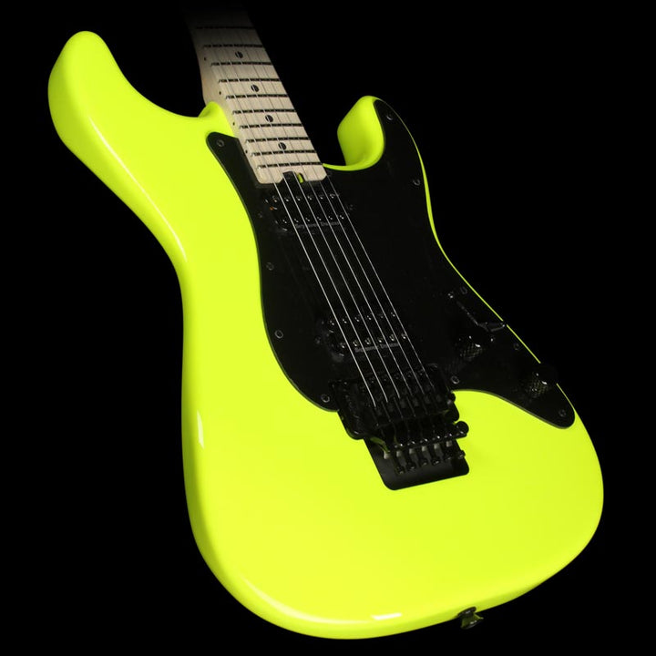 Charvel Pro Mod Series So Cal 2H FR Electric Guitar Neon Yellow