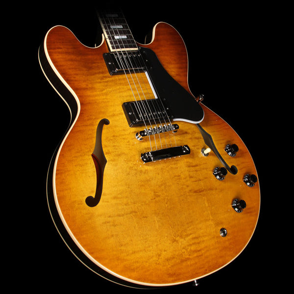 Used Gibson Memphis ES-335 Premiere Figured Electric Guitar Faded Lightburst