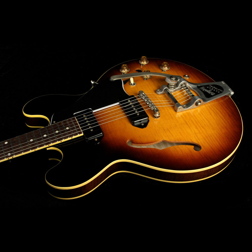Used Gibson Memphis 1961 ES-330TD Figured Electric Guitar Vintage Burst — 7