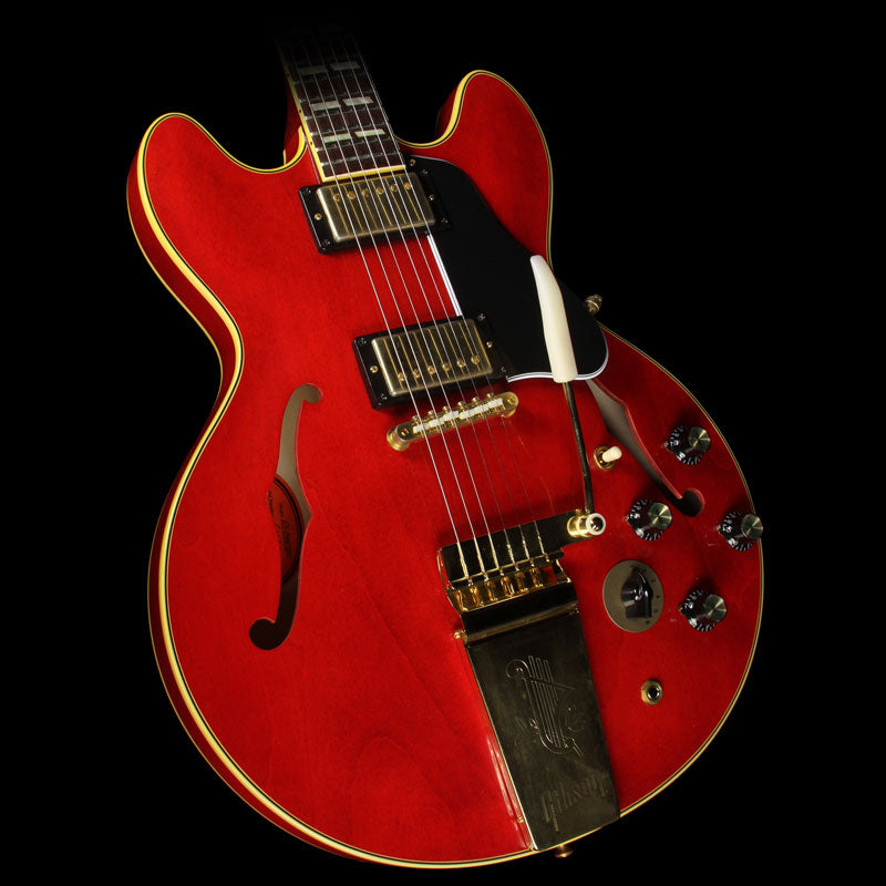 Used Gibson Custom Shop 1964 ES-345 TDC Electric Guitar Sixties Cherry with Maestro Tailpiece — 1