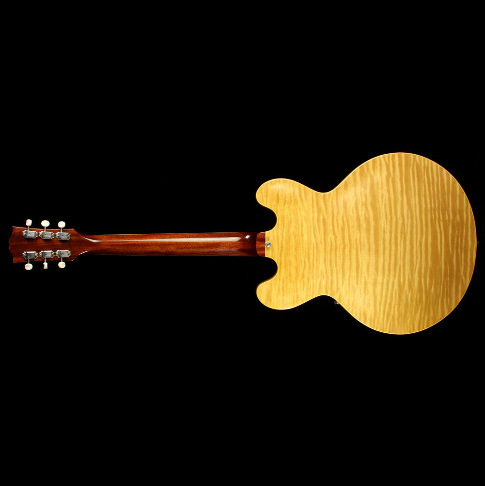 Used Gibson Memphis 1961 ES-330 Figured Electric Guitar Dark Natural — 3