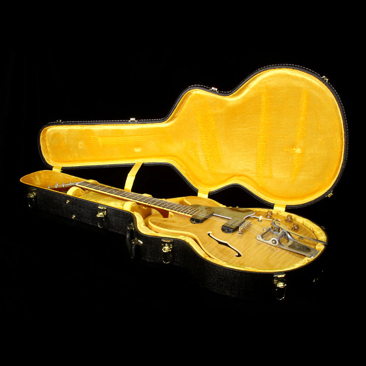 Used Gibson Memphis 1961 ES-330 Figured Electric Guitar Dark Natural
