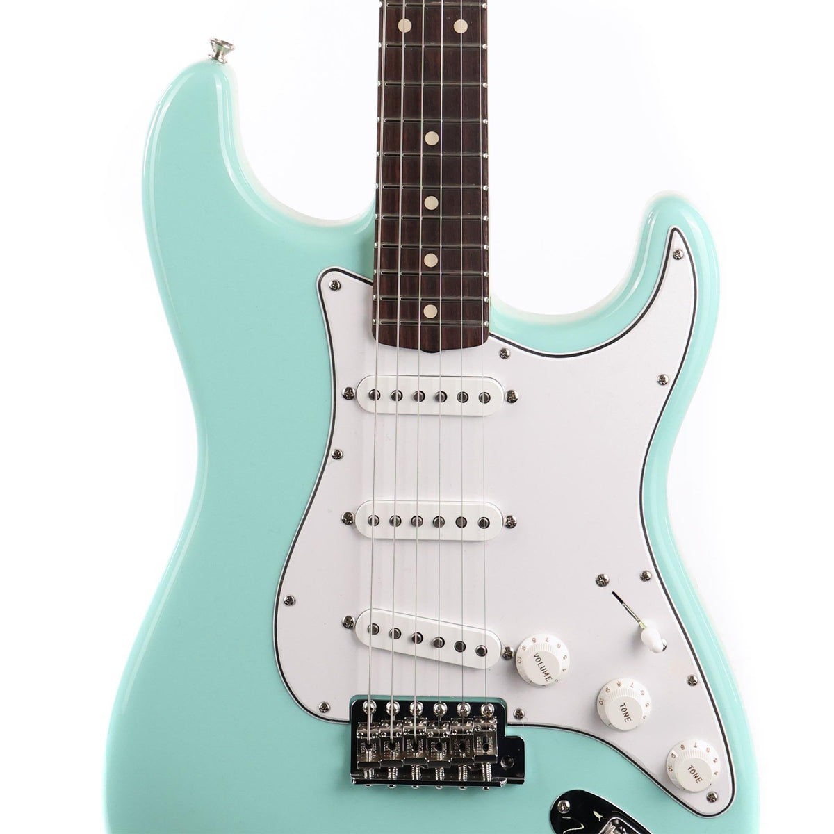 Fender Custom Shop NoNeck '60 Stratocaster Surf Green NOS Music Zoo Exclusive — 6