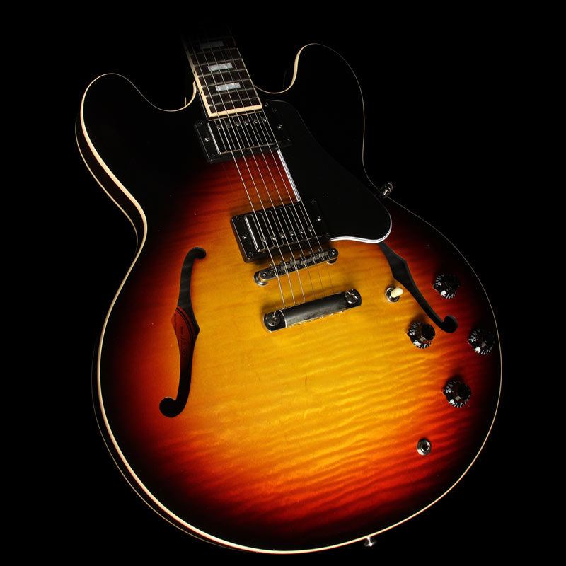 Used 2016 Gibson Memphis ES-335 Slim Neck Electric Guitar Sunset Burst — 1