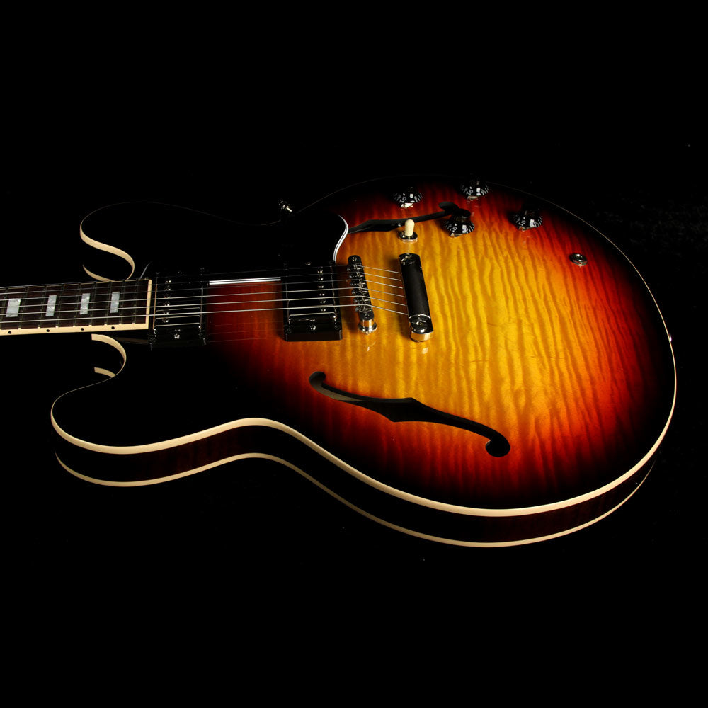 Used 2016 Gibson Memphis ES-335 Slim Neck Electric Guitar Sunset Burst — 5