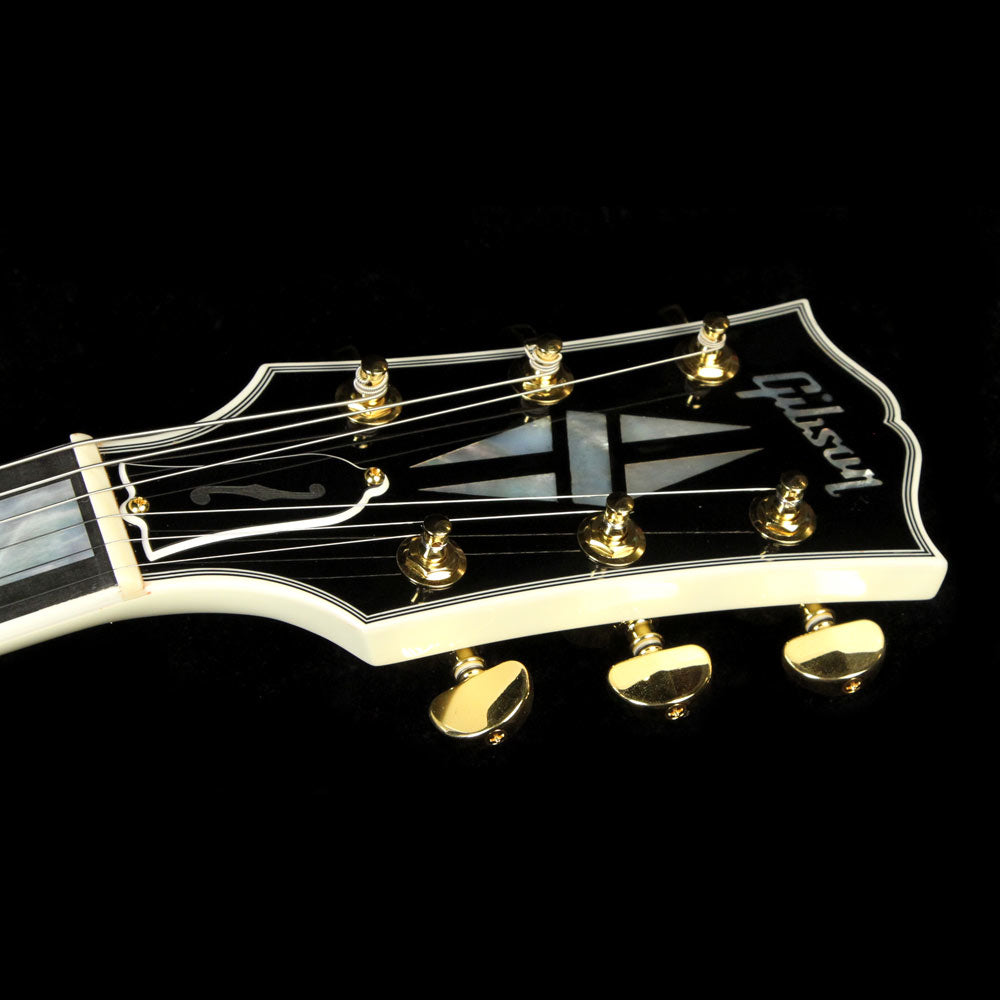 Gibson Memphis ES-Les Paul Alex Lifeson Electric Guitar Classic White — 4