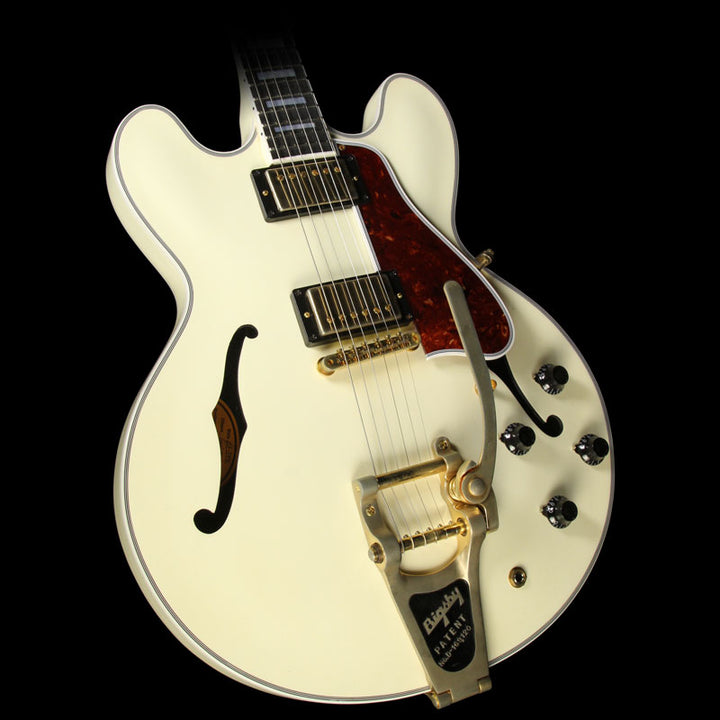 Gibson Memphis ES-355 Bigsby VOS Electric Guitar Classic White