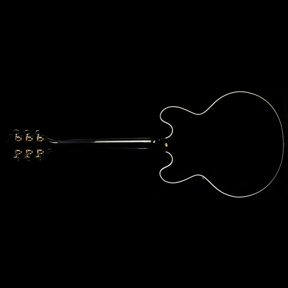 Used Gibson Memphis ES-355 Bigsby Gloss Electric Guitar Ebony — 3