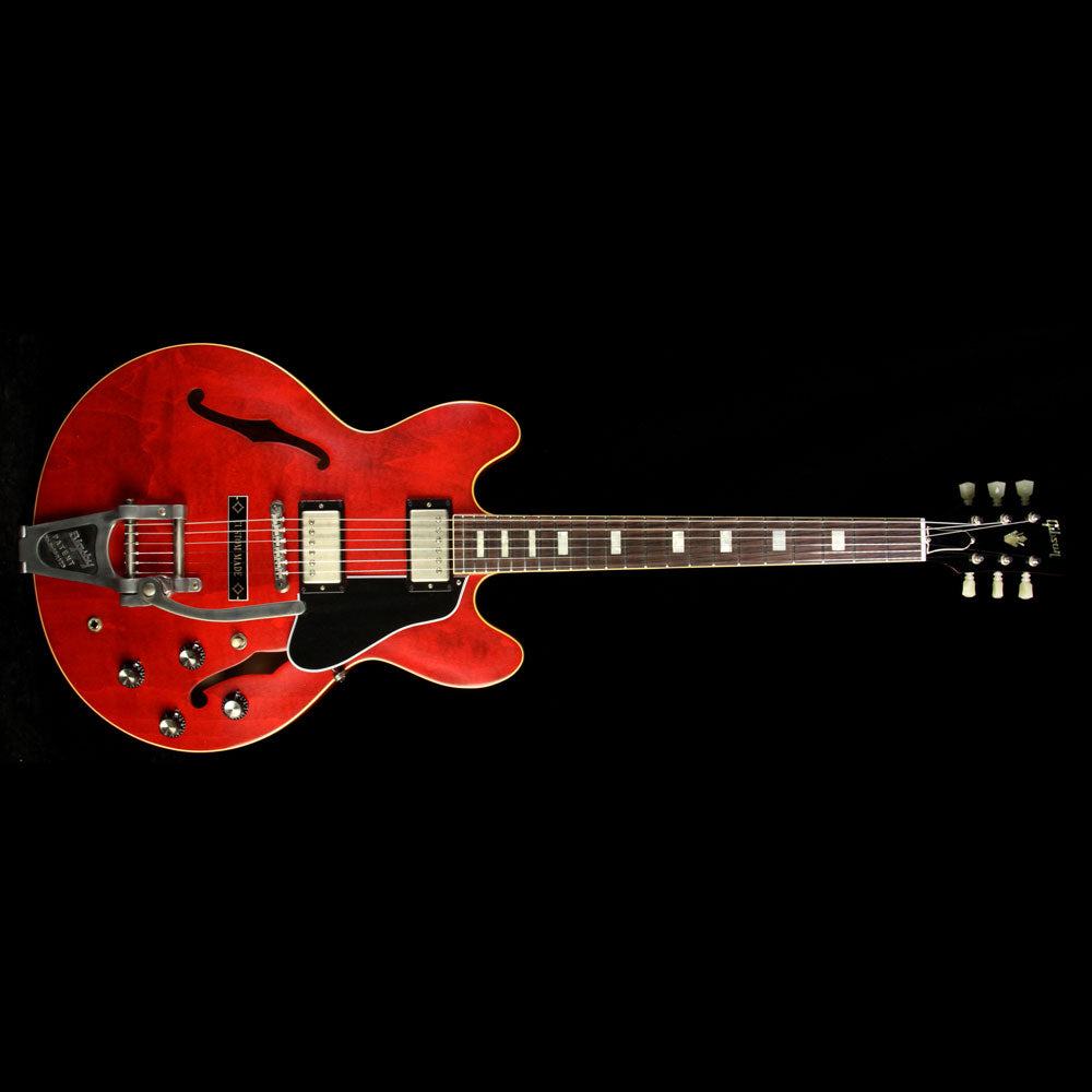 Gibson Memphis '63 ES-335 TDC Block Electric Guitar Sixties Cherry with Custom Made Plate — 2