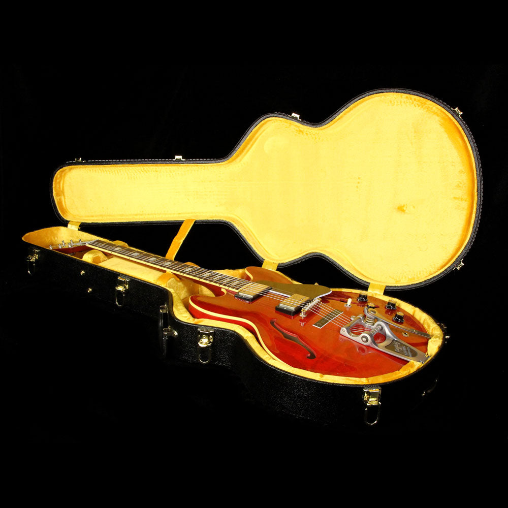 Gibson Memphis '63 ES-335 TDC Block Electric Guitar Sixties Cherry with Custom Made Plate — 5