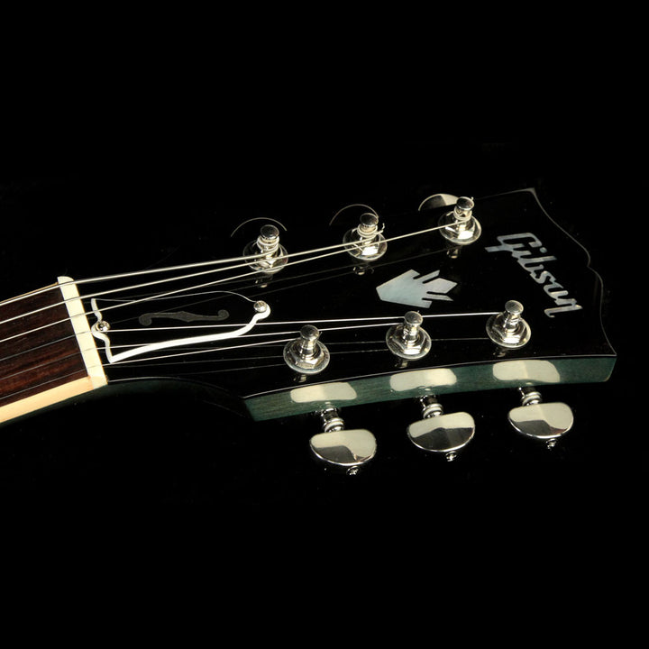 Used 2016 Gibson Memphis ES-335 Figured Electric Guitar Turquoise Stain