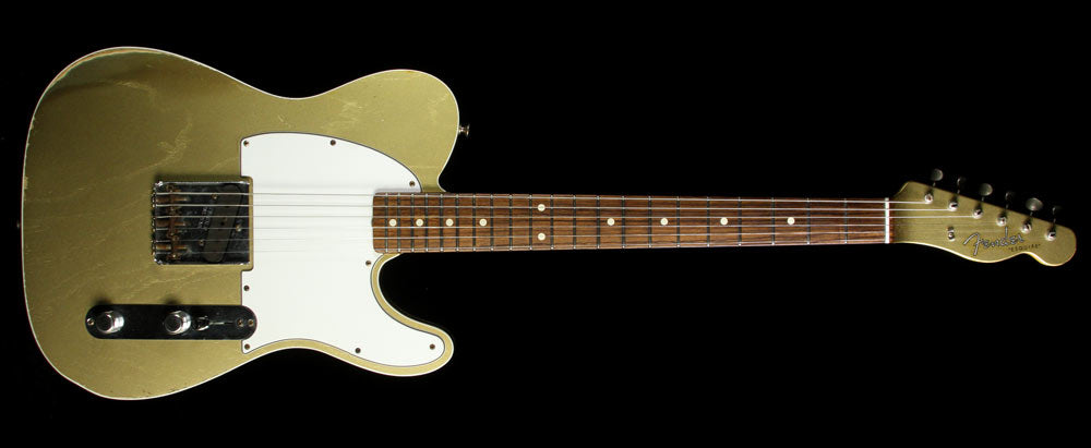 Used 2012 Fender Custom Shop '59 Esquire Relic Electric Guitar Aztec Gold — 2