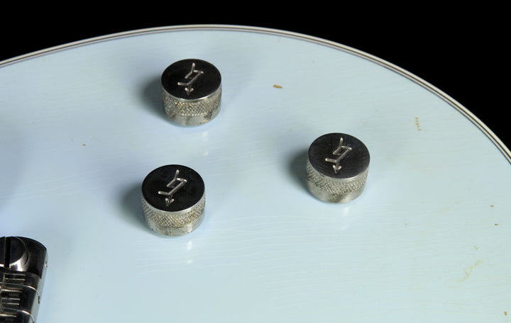 Used 2015 Gretsch Custom Shop Masterbuilt Stephen Stern Duo Jet GT Electric Guitar Heavy Relic Sonic Blue