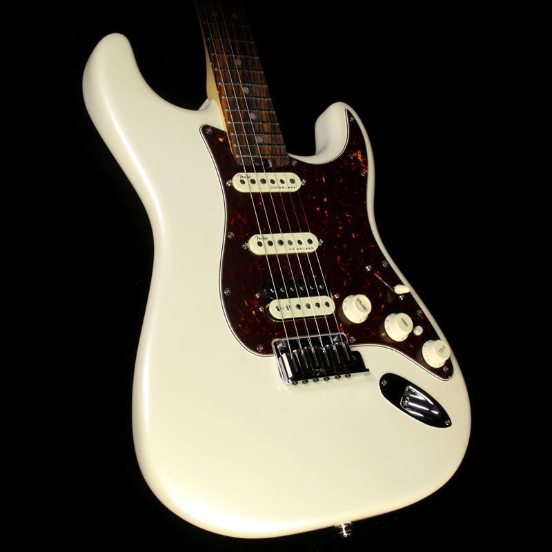 Fender American Elite Stratocaster HSS Electric Guitar Olympic Pearl — 1