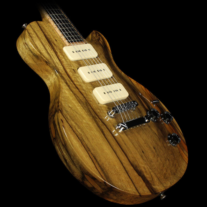 Used McNaught Guitars DTM Black Limba Electric Guitar Natural — 1