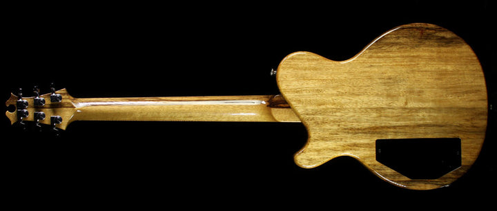 Used McNaught Guitars DTM Black Limba Electric Guitar Natural