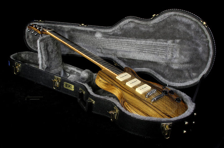 Used McNaught Guitars DTM Black Limba Electric Guitar Natural